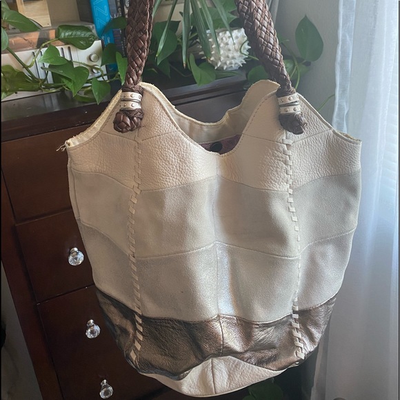 NWOT The Sak Leather Tote Style Purse - Picture 2 of 5